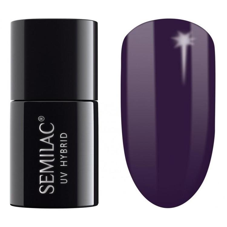 Semilac Gel Polish Black Purple 100