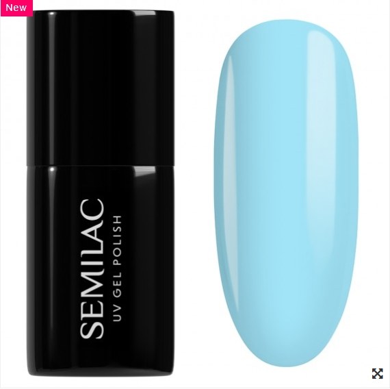 Semilac Gel Polish Bubbly Blue