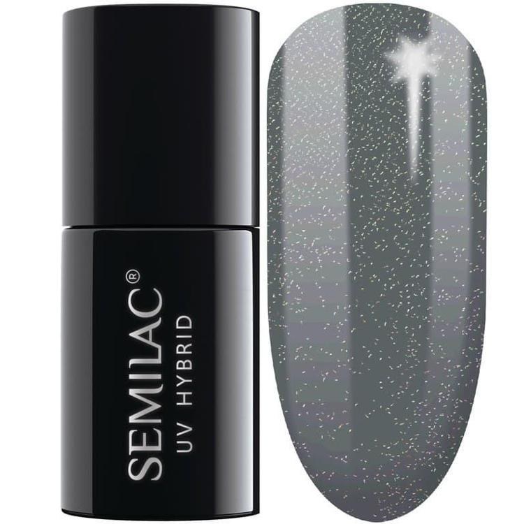 Semilac Gel Polish Foggy Gray Shimmer  326
