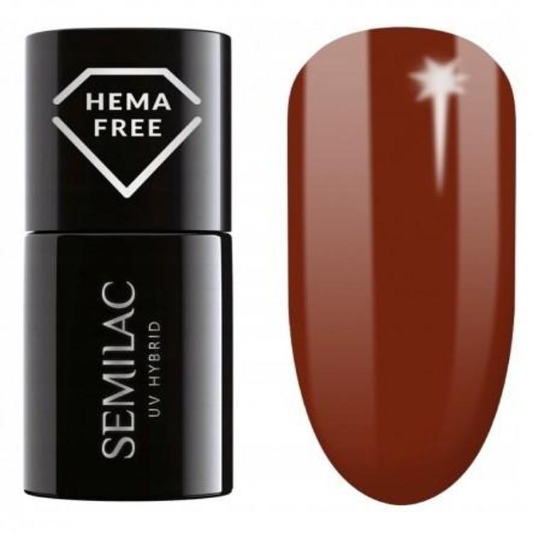 Semilac Gel Polish Red Hot Beach 418