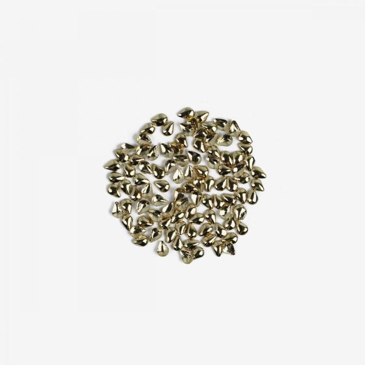 Semilac Gold drop Nail gem