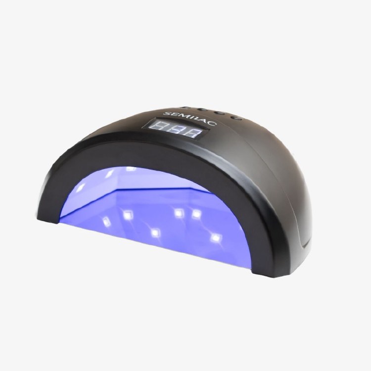 Semilac UV LED Lamp 48W Satin All Black