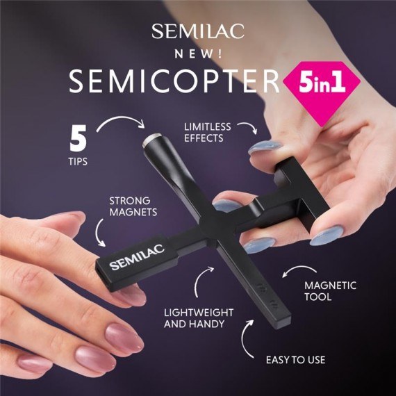 Semilac Magnetic Tool 5 In 1 Semicopter