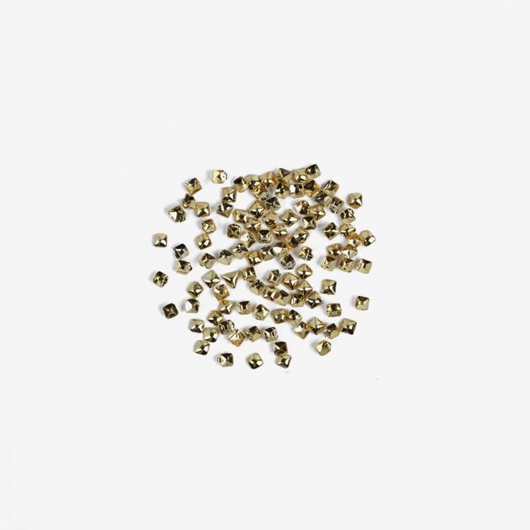 Semilac Nail Decoration Gold Squares
