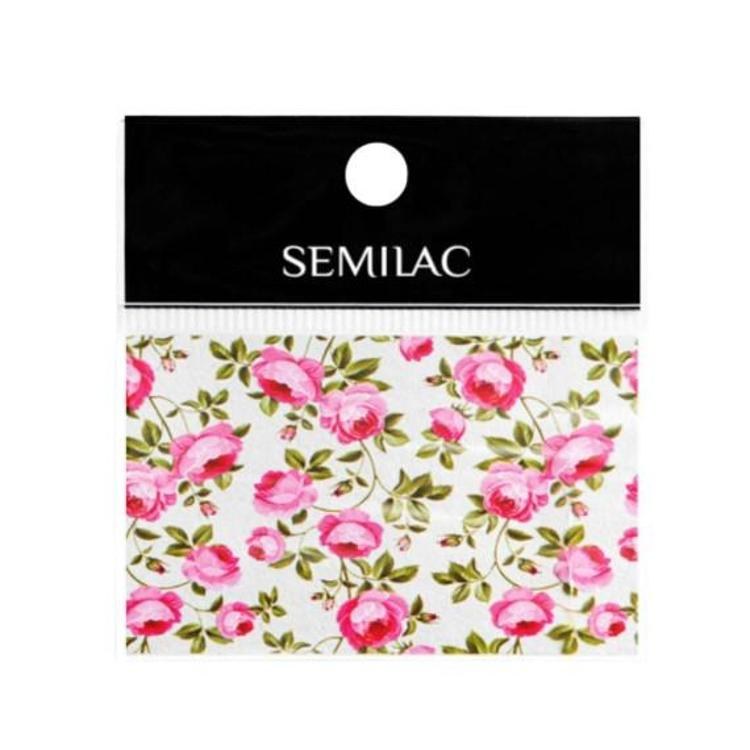 Semilac Nail Transfer Flowers 32