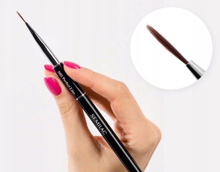 Semilac Nail ArtvBrush  Perfect Line NO.2