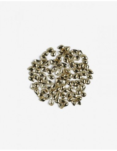 Semilac Small Gold Tear Drop
