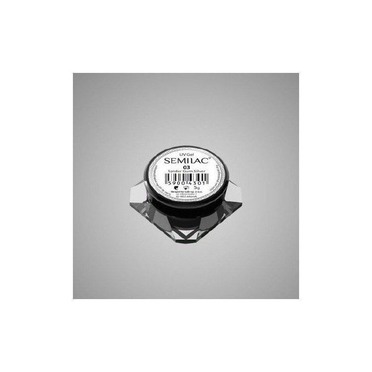 Semilac Spider Gum 03 Silver