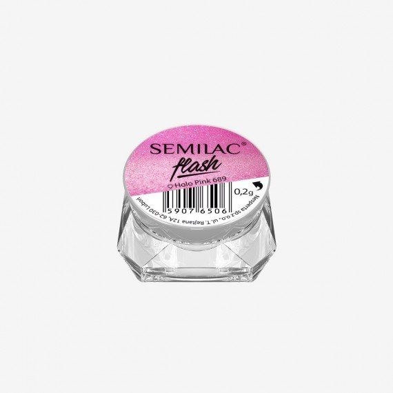 Semilac  UV Flash Gel 15g Halo Pink
