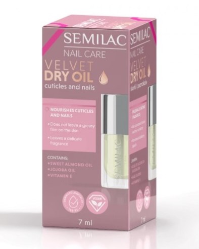 Semilac Velvet Dry Oil 7ml