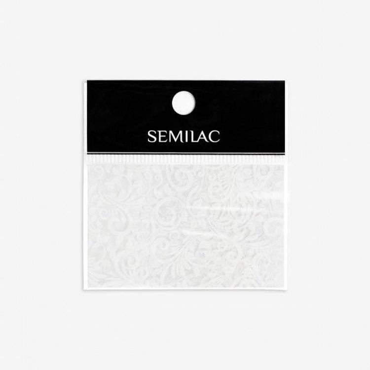 Semilac White Lace Transfer 13