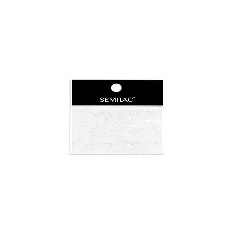 Semilac White Lace Transfer Foil 14