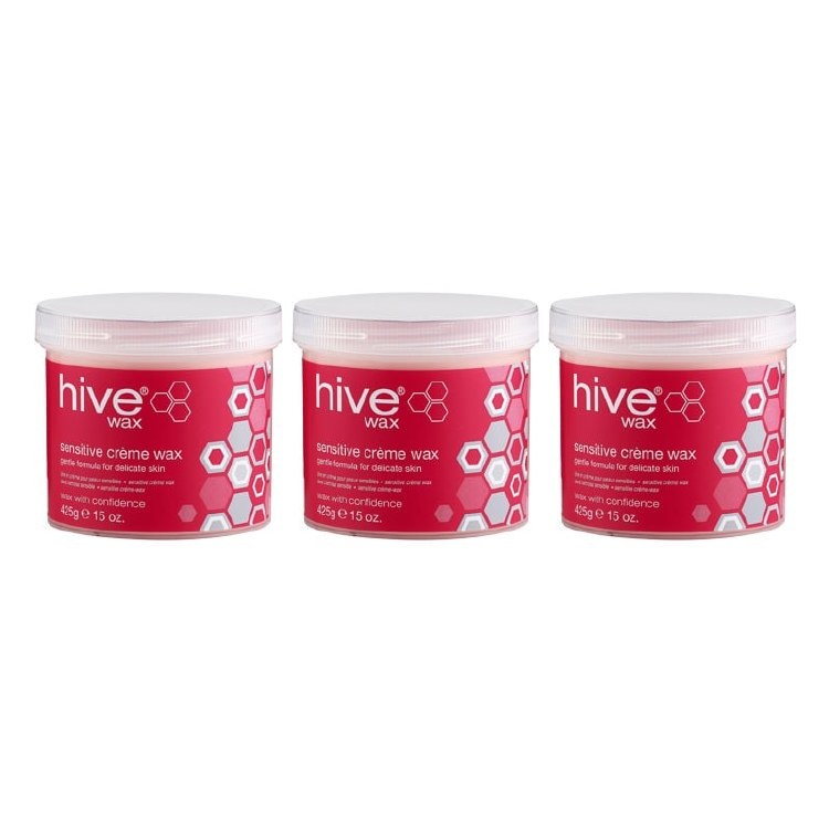 Hive Sensitive Cream Wax 425G 3 For2