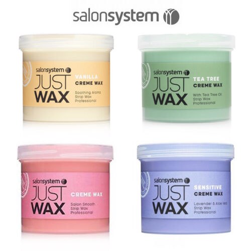 Just Wax Sensitive Creme Wax 450G Lavender &amp; Aloe Vera Strip wax