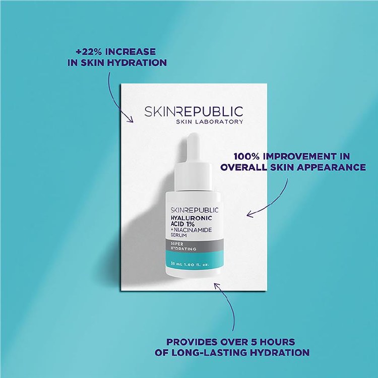 Skin Republic Hyaluronic Acid 1% &amp; Niacinamide Serum