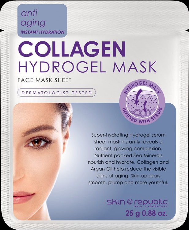 Skin Republic Collagen Hydrogel Face Sheet Mask