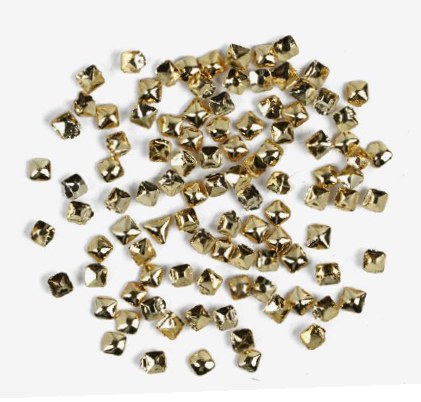 Semilac Small Gold Diamond Nail Gem