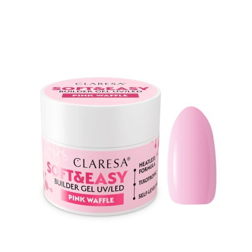 Soft &amp; Easy Pink Waffle Builder Gel 12g