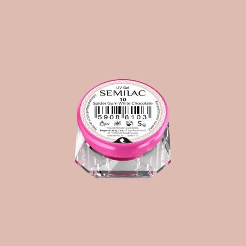 Semilac Spider Gum White Choclate