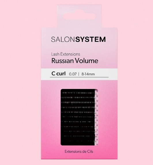 Salon Systems Russian lash 0.07 C Curl 8-14mm
