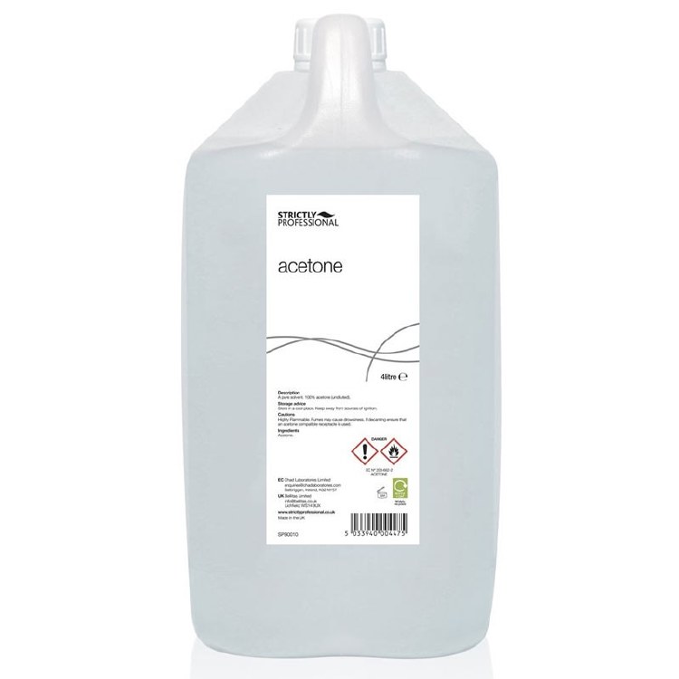 Strictly Professional  Acetone Nail Remover 4L