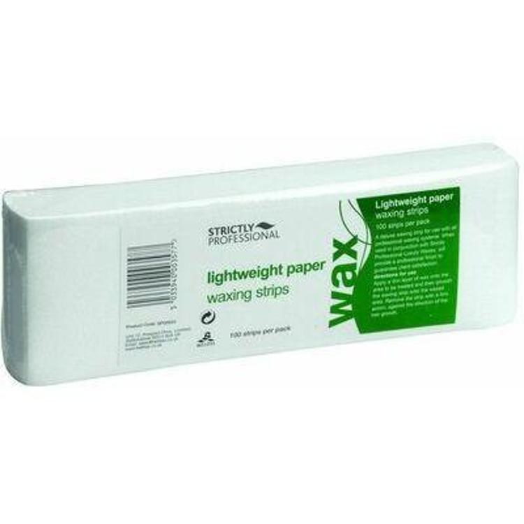 Strictly Professional  Light Paper Wax Strips 100pk