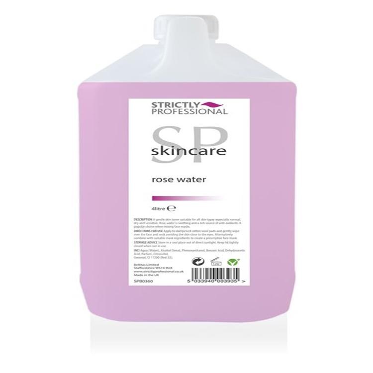 Strictly Professional  Rose Water 4L