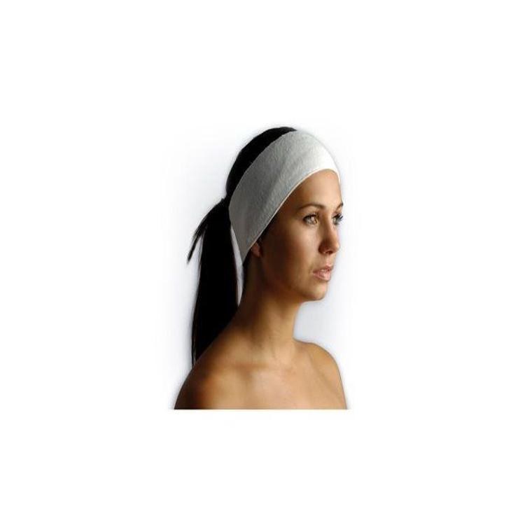 Strictly Professional  Velcro Headband White