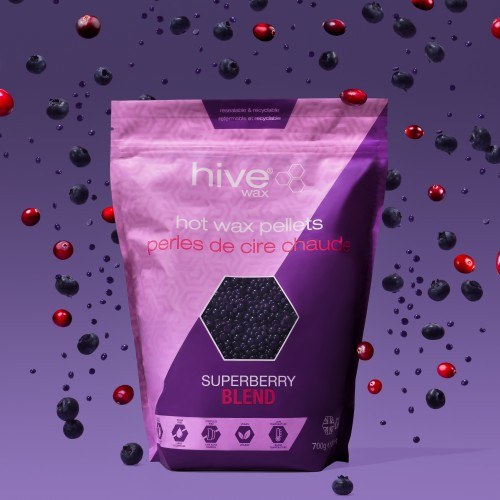 Hive Of Beauty Superberry Blend Hot Film Wax Pellets