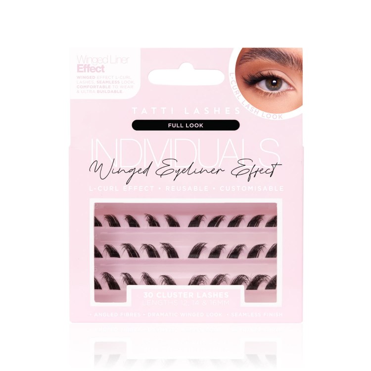 Tatti Lashes The Full Look Winged Eyeliner Effect