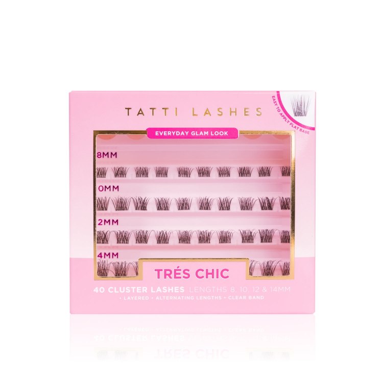 Tatti Lashes Tres Chic Indivudal Clusters 8mm