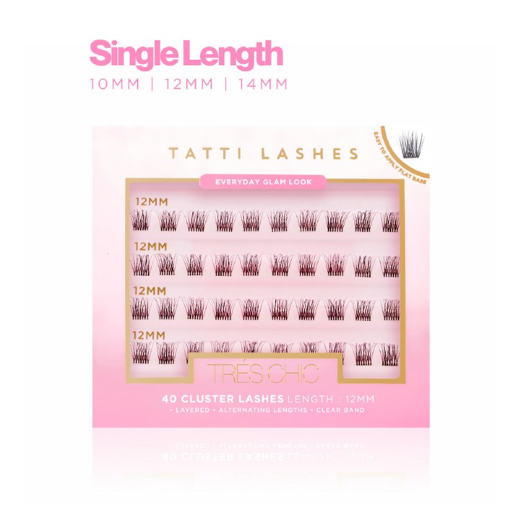 Tatti Lashes Full Volume Cluster Lashes 16mm