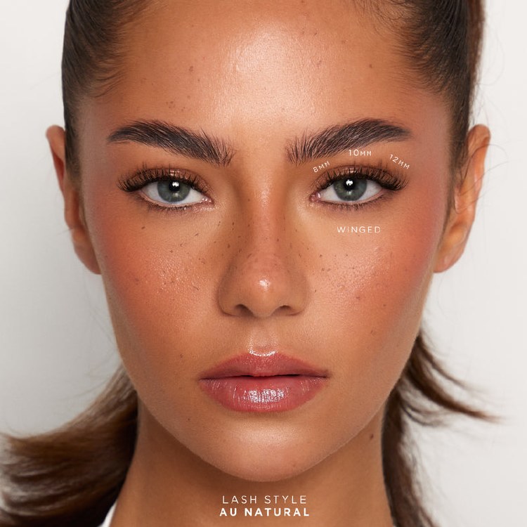 Tatti Lashes Hazelnut Aunatural Indivudal Lashes