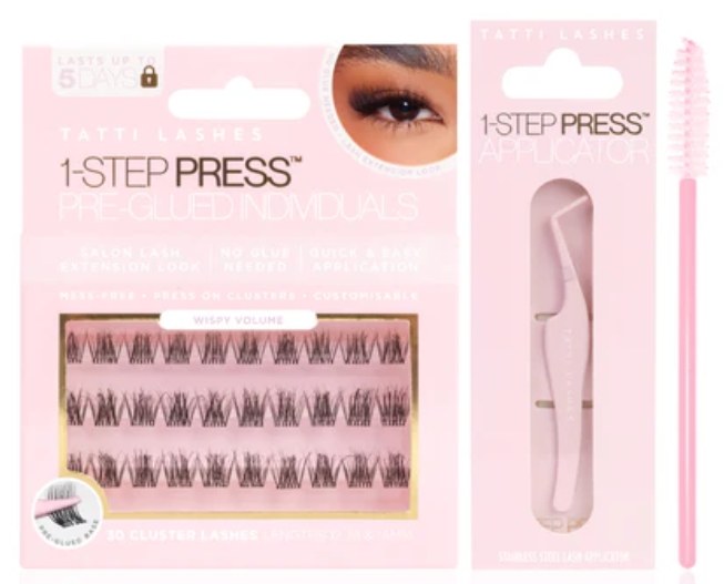 Tatti Lashes Pre Glued Natural Lash Kit