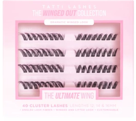 Tatti Lashes The Ultimate Wing Indivudal Clusters