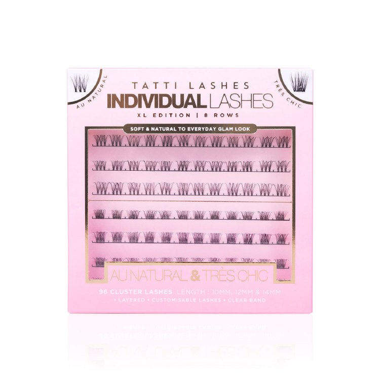 Tatti Lashes XL Aunatural &amp; Tres Chic Indivudals