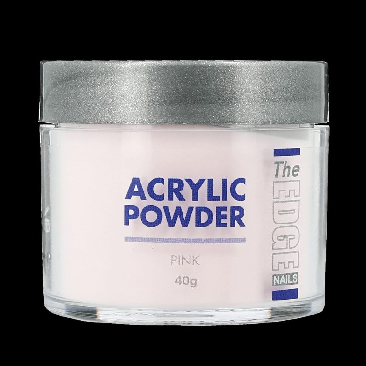 The Edge Acrylic Powder Cover Pink