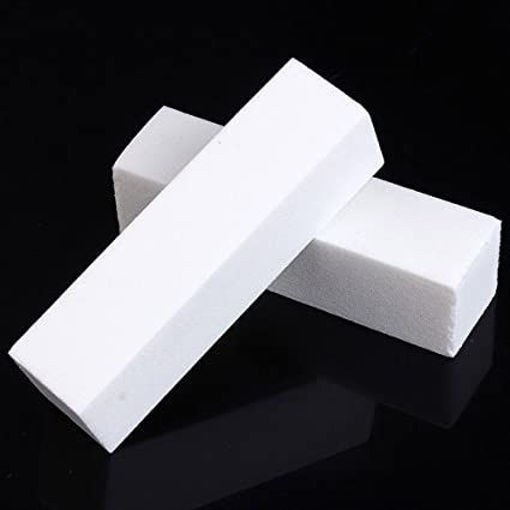 The Edge Nails White Sanding Block 100/100 Crit Single