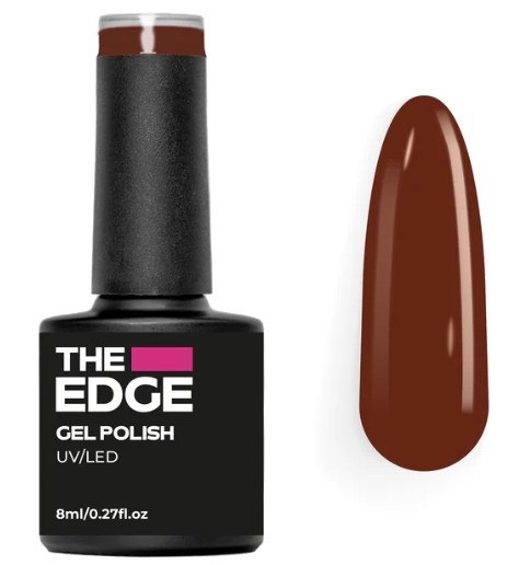 The Edge Gel Polish Chocolate Brown