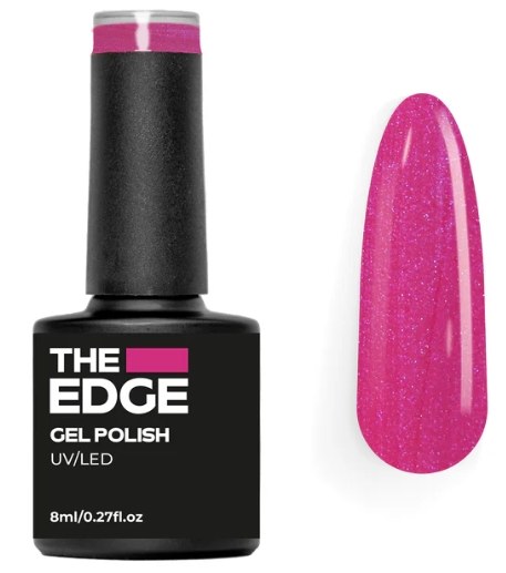 The Edge Gel Polish Magenta Shimmer