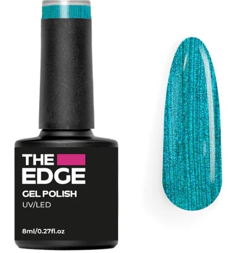The Edge Gel Polish Metallic Teal