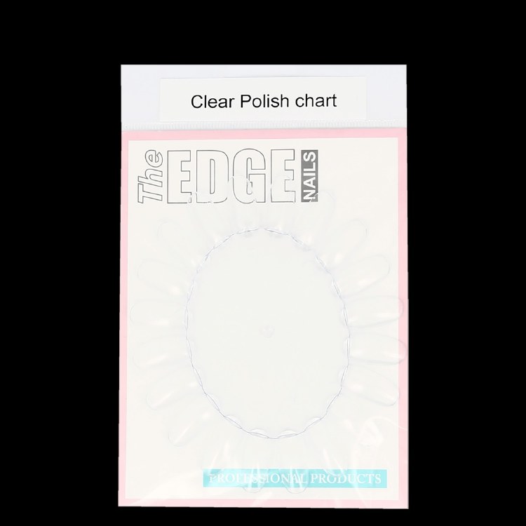 The Edge Nail Clear Polish Chart