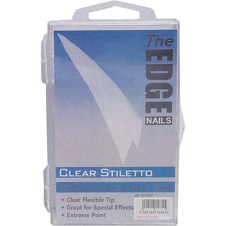The Edge Nail Tips Stiletto 100pk