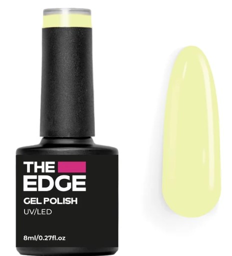 The Edge Gel Polish Neon Pastel Yellow