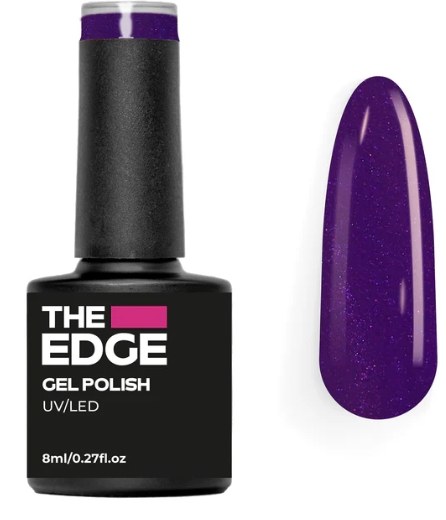 The Edge Gel Polish Shimmer Violet