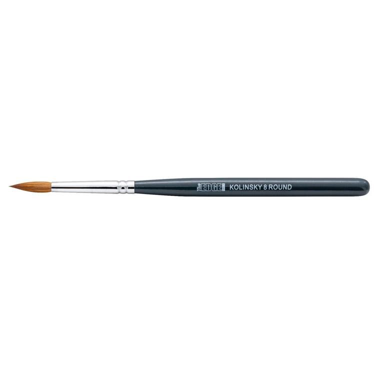 The Edge Size 8 Kolinsky Stable Round Brush