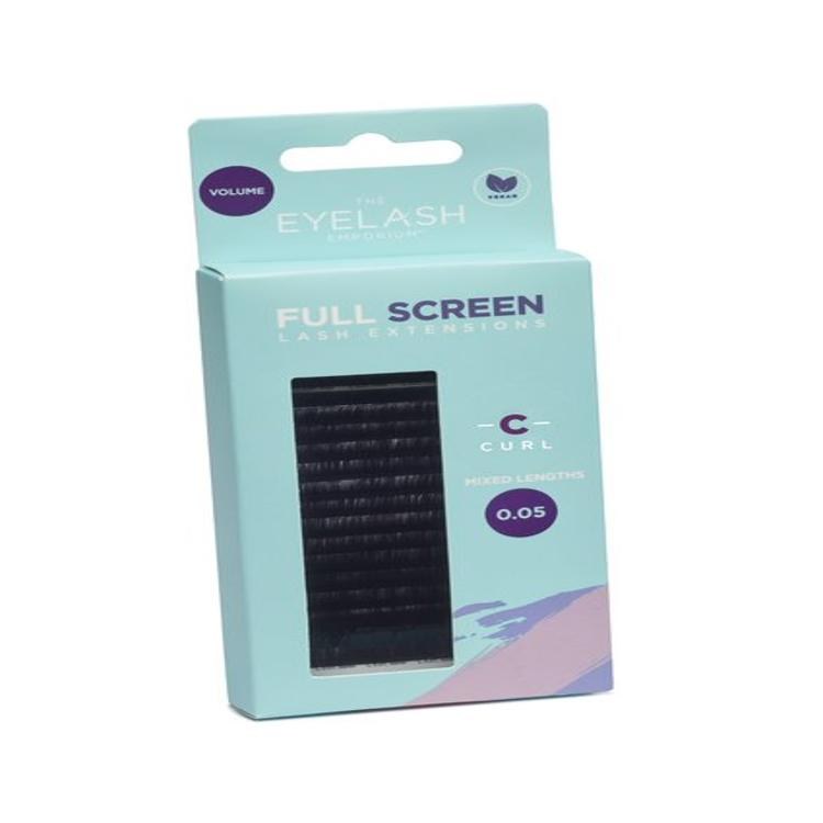 The Eyelash Emporium Full Screen Lash Extension C Curl 0.05