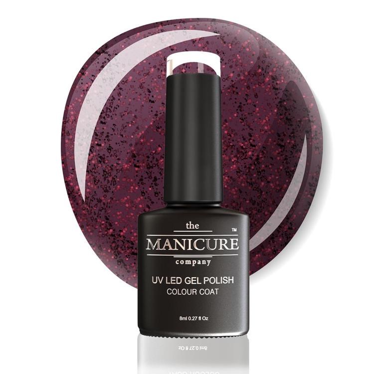 The Manicure Company Gel Polish Glitter Noir 069