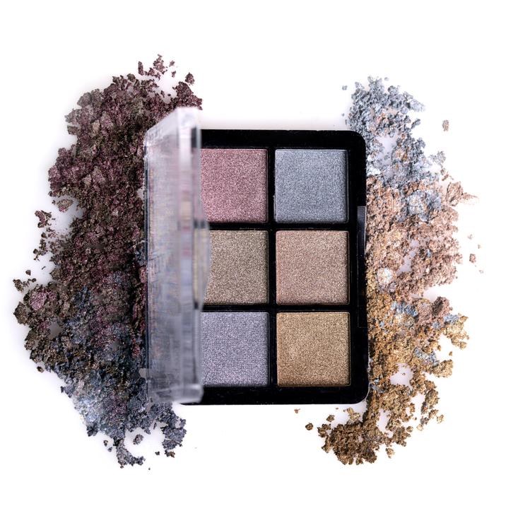 The Manicure Company Nail Shadows Silver Palette