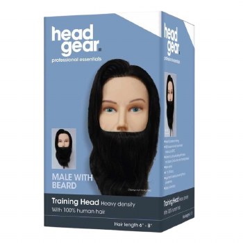 Head Gear Beard Training Head